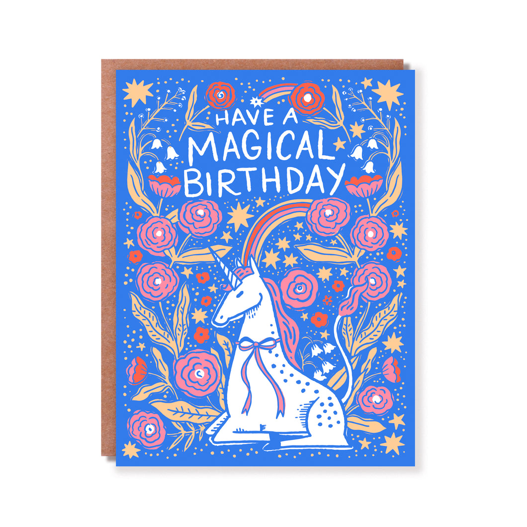 FOLK UNICORN BIRTHDAY