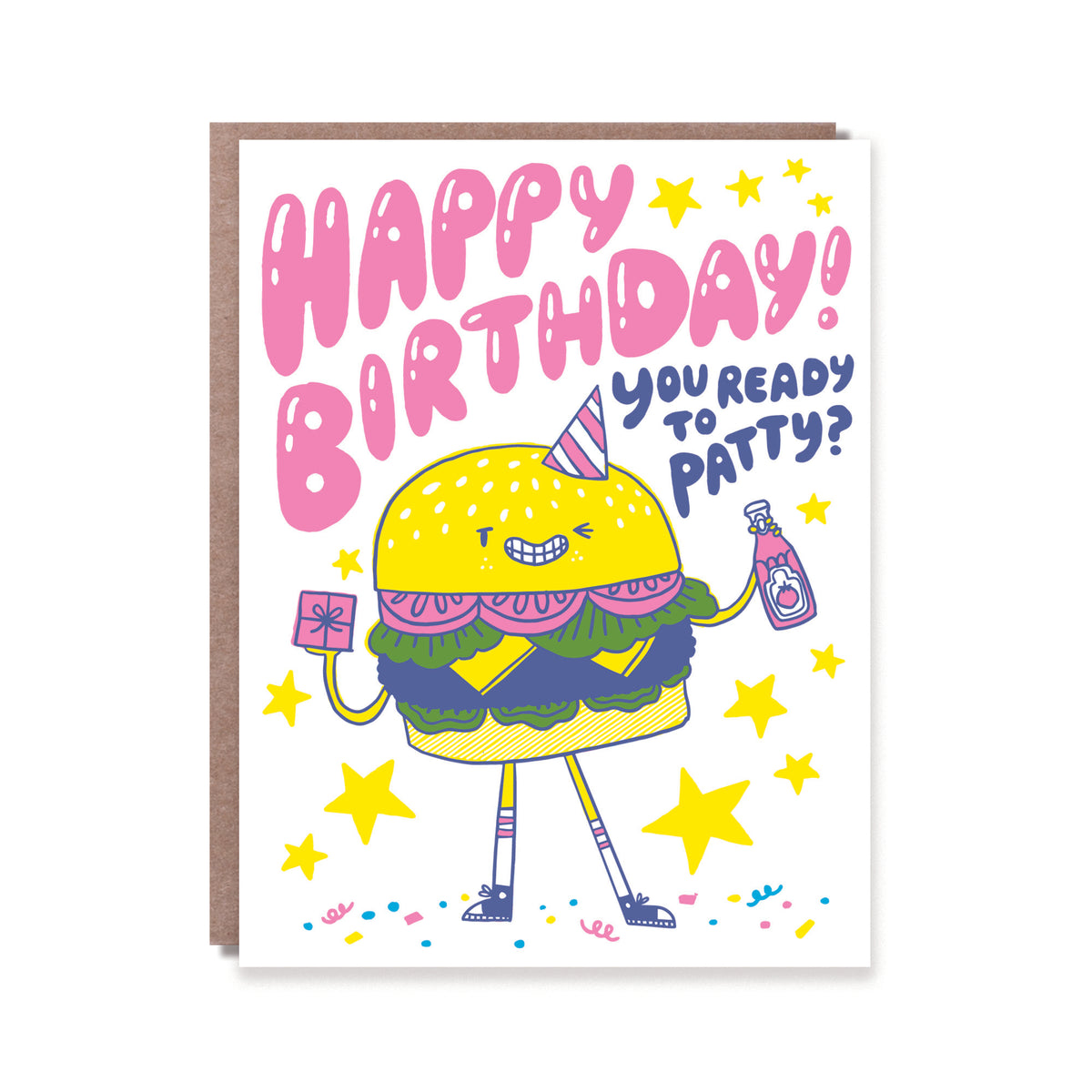 Birthday Food Pun Greeting Card – Hello!Lucky